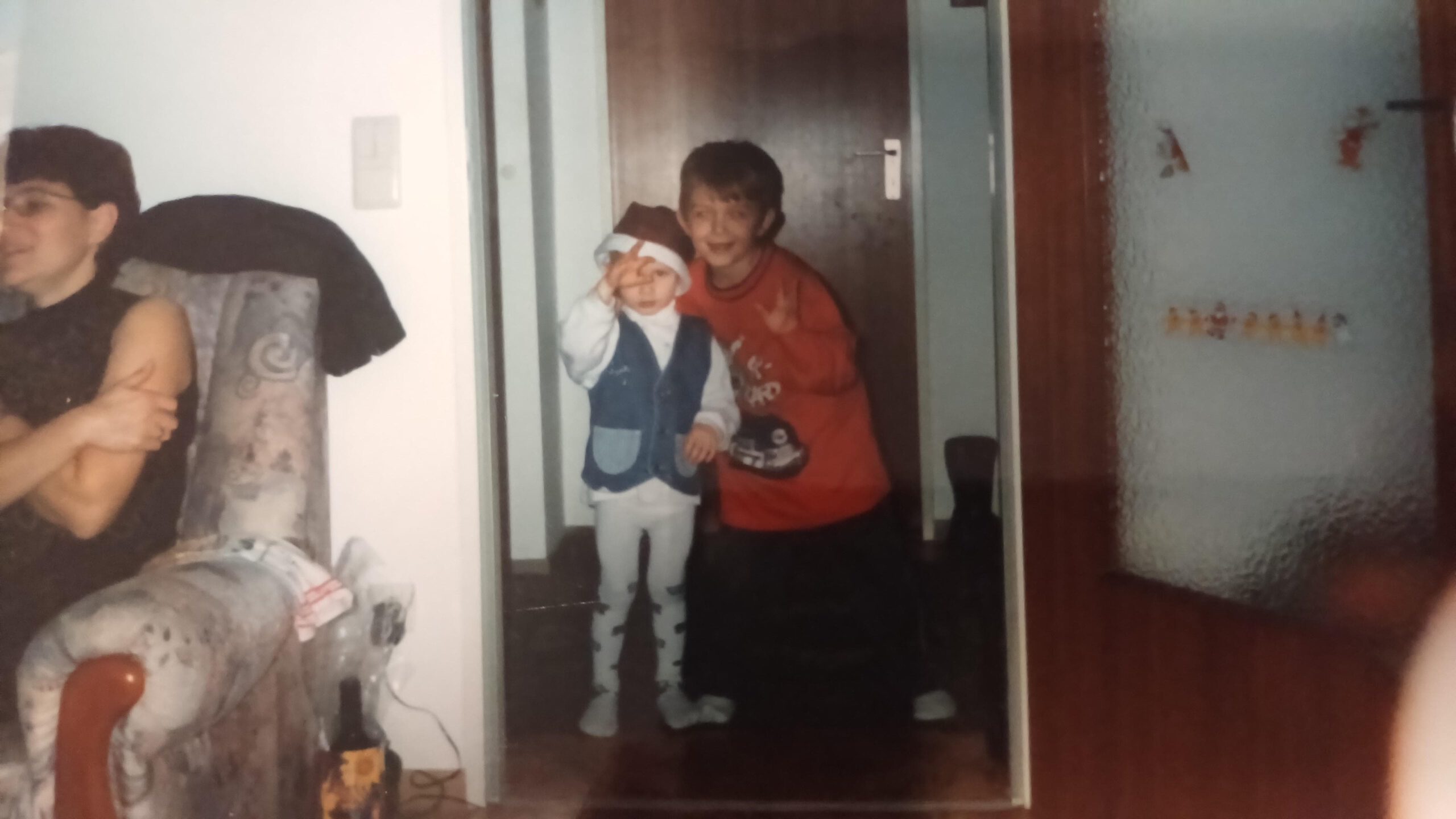 Nikolaus bei der Familie von Alex